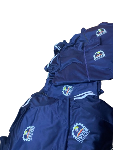 Branded tracksuit